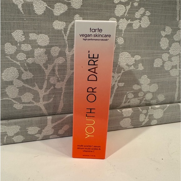 NIB Tarte Youth or Dare Multi Acid & C Serum - Picture 2 of 2